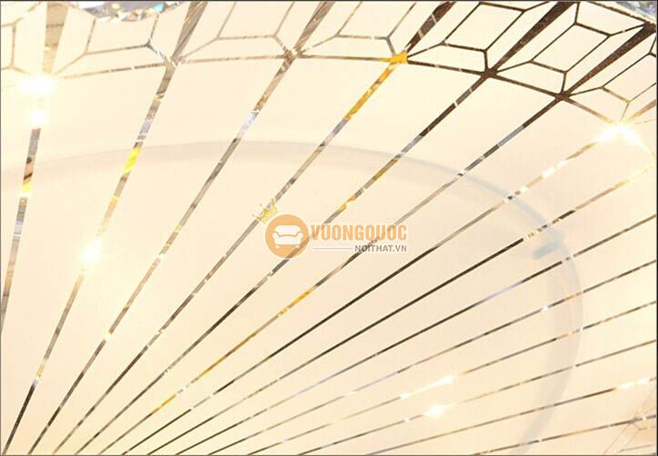 Đèn ốp trần pha lê trang trí phòng khách CM170-9